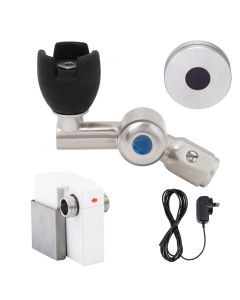 GUARDIAN - Stainless Steel 45 Degree Sensor Operated Bubbler with Silicone Mouthguard