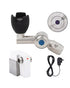 GUARDIAN - Stainless Steel 45 Degree Sensor Operated Bubbler with Silicone Mouthguard. 6 Second Timed Flow