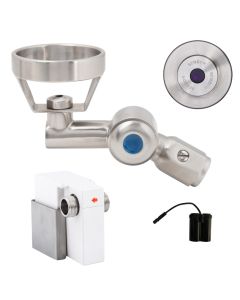 GUARDIAN - Stainless Steel 45 Degree Sensor Operated Bubbler with Metal Mouthguard. 6 Second Timed Flow