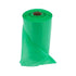 HDPE Large Produce Green Gusseted Roll Bag 450L x  250W x 100G mm (1 Roll)