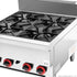 Gas stove 4 Burners with Splashback 601x652x538mm