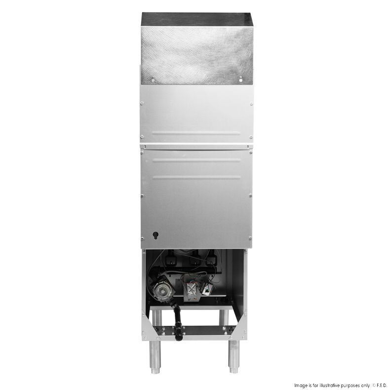 18L 3 Burner Gas Fryer 394x759x1195mm LPG - 90mj/h