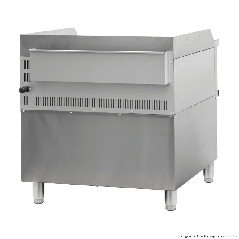 Gas Griddle & Gas Toaster 915x815x970mm NG - 75mj/h NAT 3/4 REG