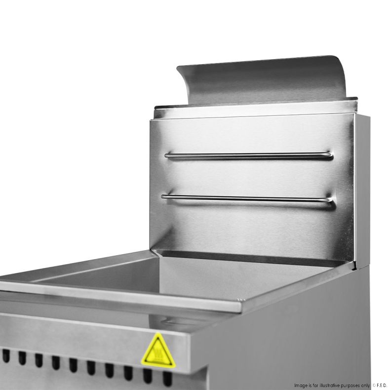 Gas V-PAN fryer LPG 104MJ 400x784X1178mm