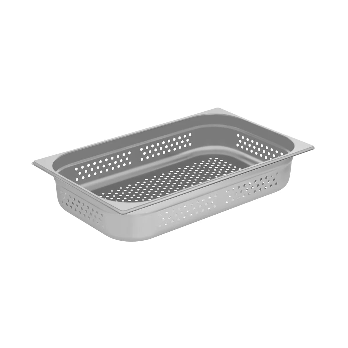 Anti-Jam Steam Pan Perforated 1/1 Size 530x325x100mm / 13.7Lt