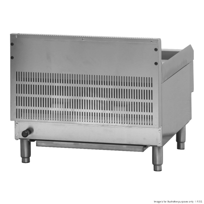Gas Griddle 600x650x475mm LPG/36mj