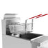 Gas V-PAN fryer LPG 104MJ 400x784X1178mm