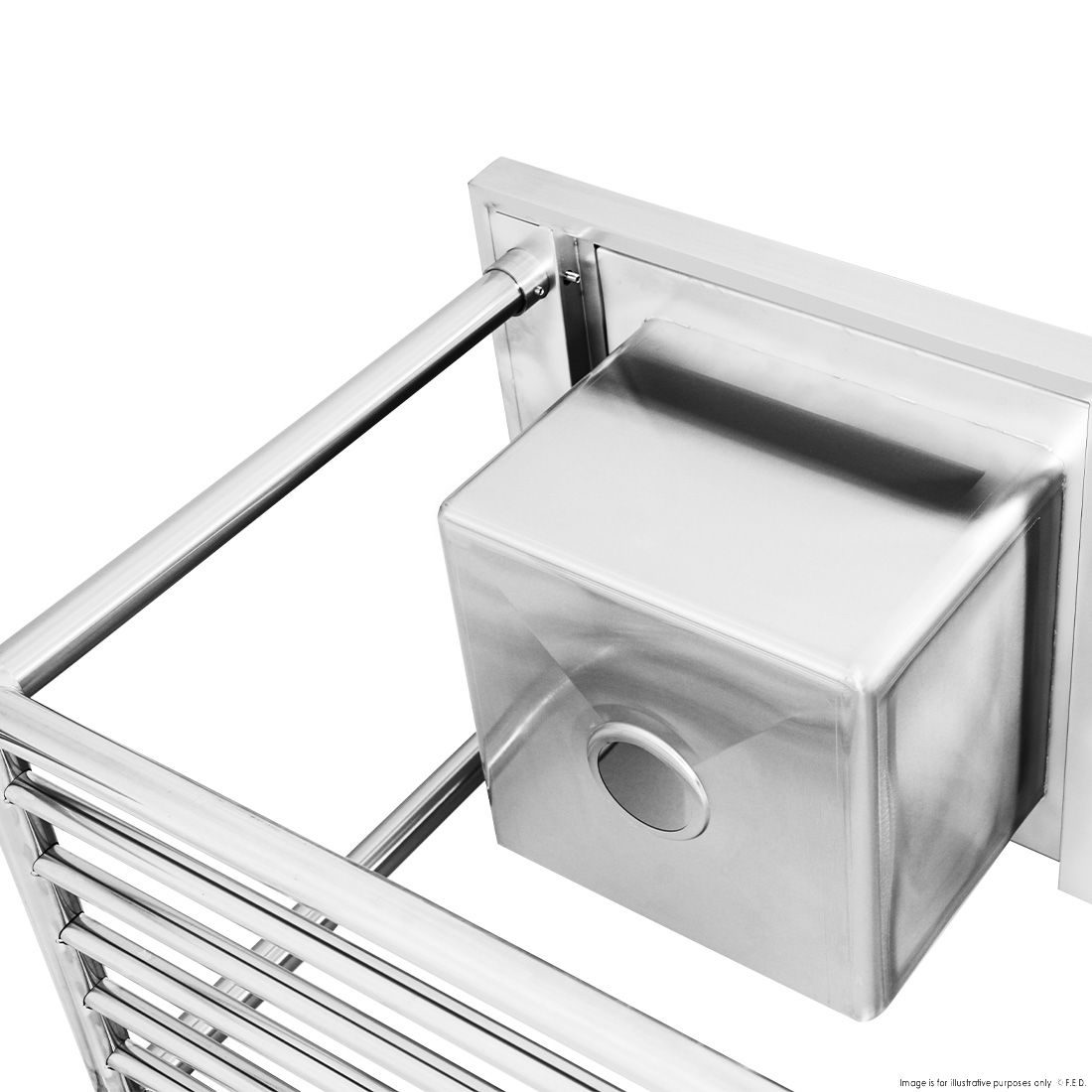 Single Sink Bench - Left Handed 2400x600x900mm