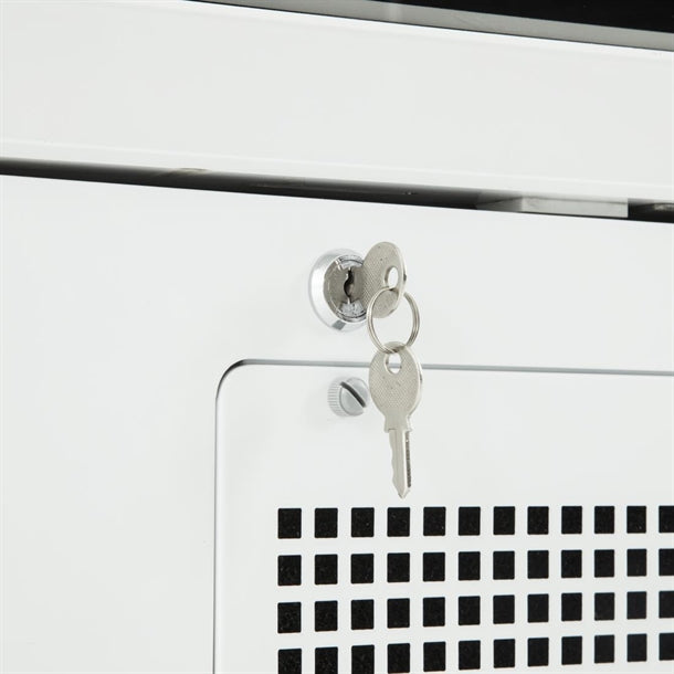 Polar G-Series Upright Display Freezer White - 920Ltr