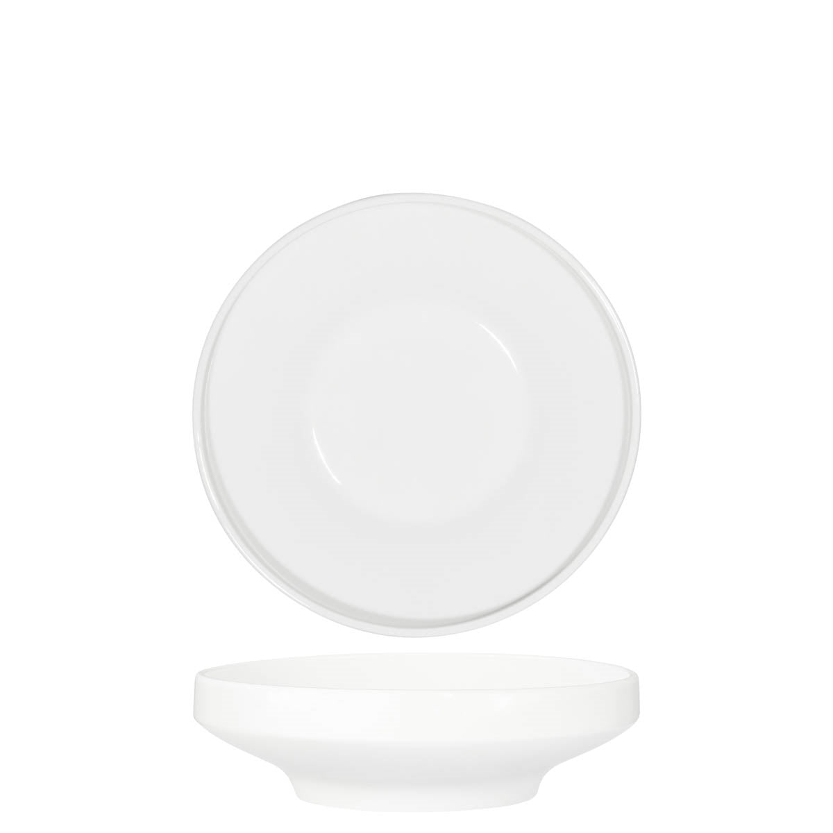 TABLEKRAFT CORE WHITE ROUND BOWL FOOTED 210x62mm (Box of 3)