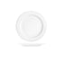 TABLEKRAFT CORE WHITE BANQUET ROUND PLATE 230x20mm (Box of 6)