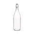 Glass Water Bottle - Round 1000ml