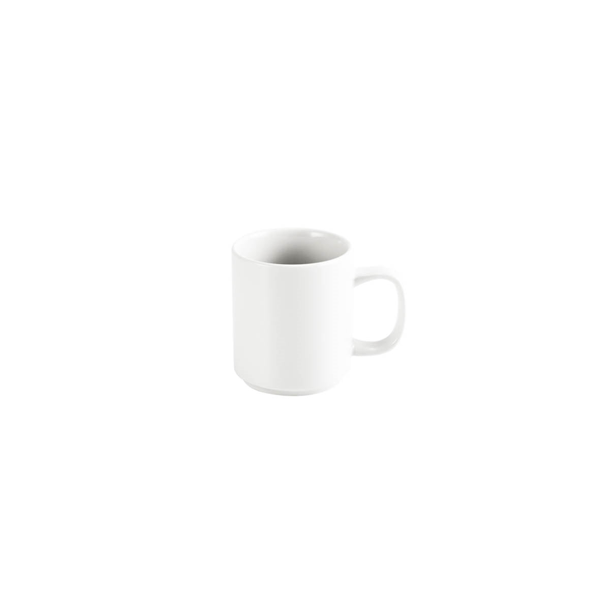 TABLEKRAFT CORE WHITE BANQUET COFFEE MUG STACK 275ml (Box of 6)