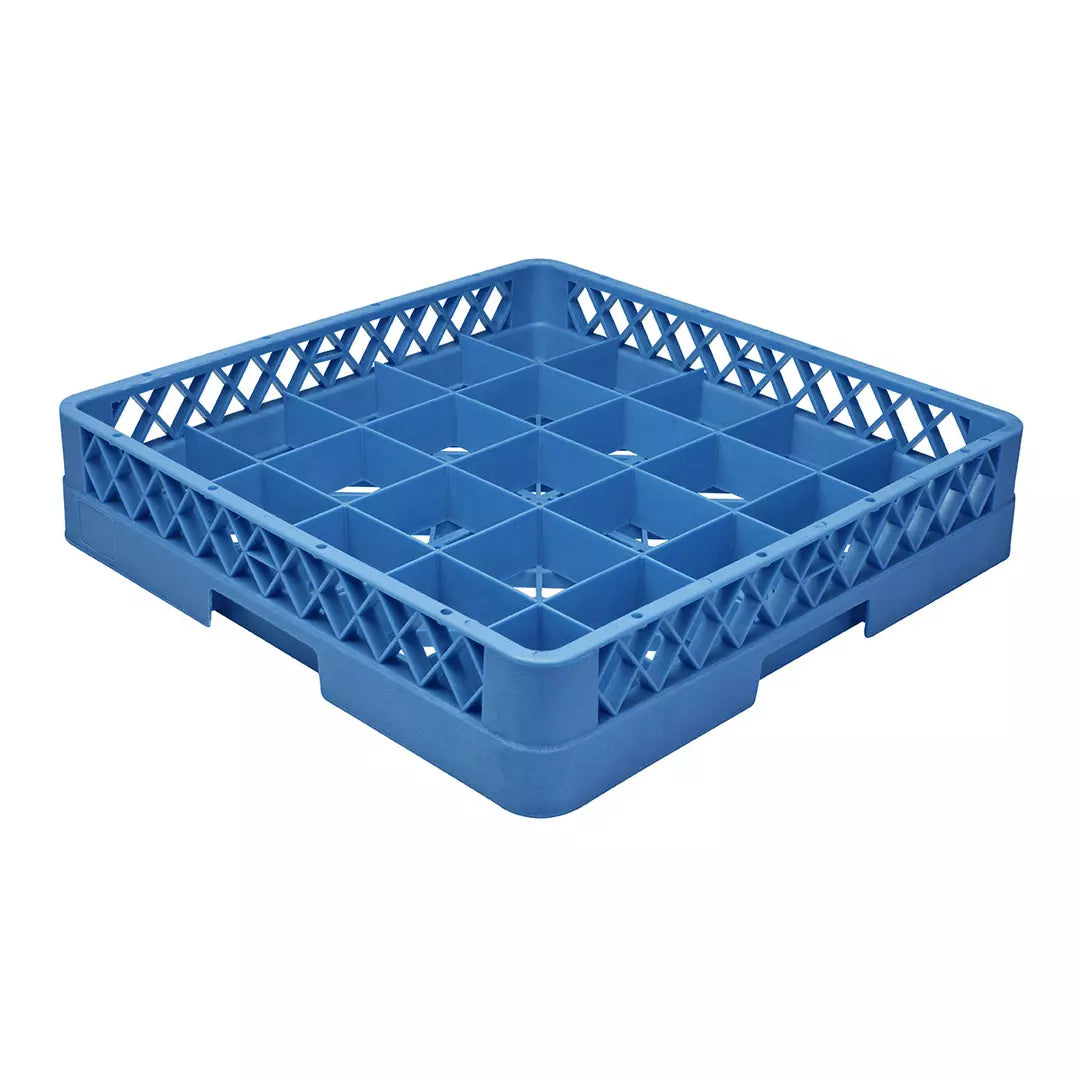 25 COMPARTMENT GLASS RACK - BLUE