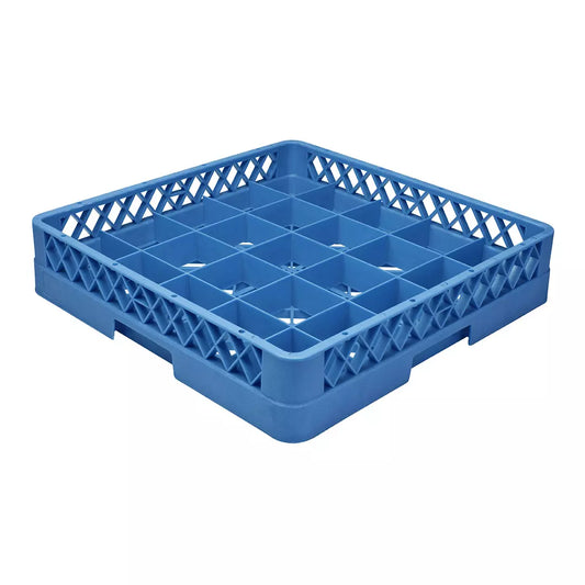 25 COMPARTMENT GLASS RACK - BLUE
