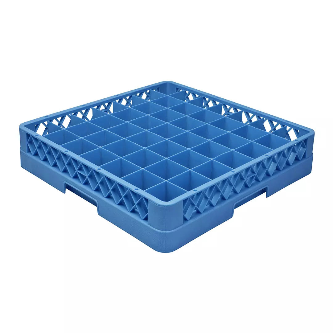 49 COMPARTMENT GLASS RACK - BLUE