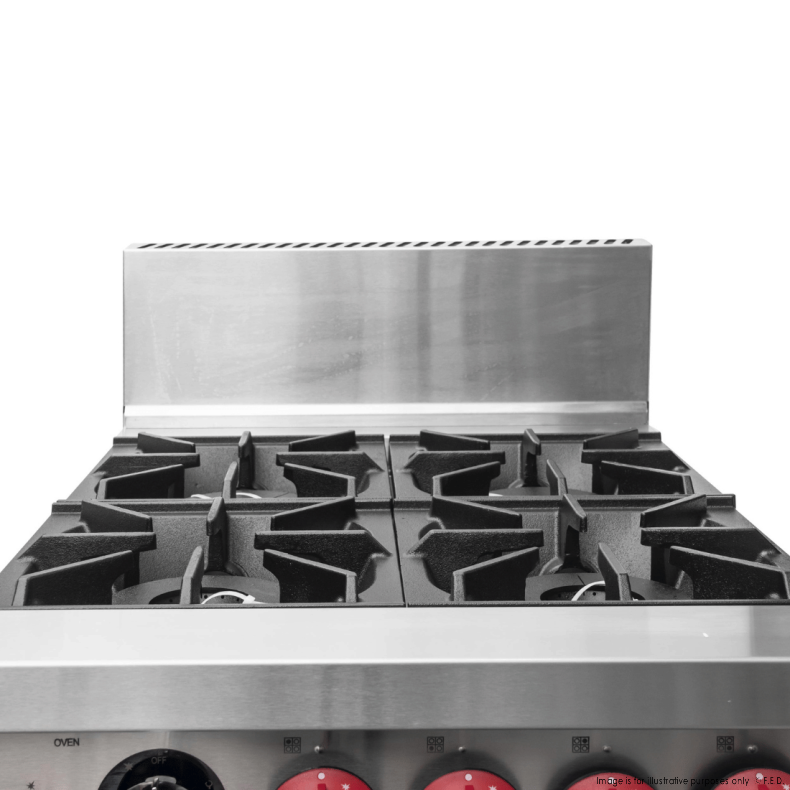 Four gas burner with oven with flame failure LPG 204MJ