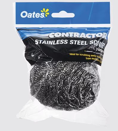 Oates Stainless Steel Scourer 70gm