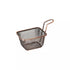 SERVICE BASKET RECT COPPER