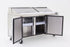 3 DOOR SANDWICH BAR WITH GLASS CANOPY 1846MM MSF8304G