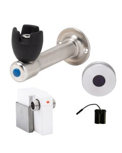 GUARDIAN - Stainless Steel Horizontal Sensor Operated Bubbler with Silicone Mouthguard