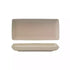 Sand Ribbed Porcelain Rectangular Platter 250mmx125mm