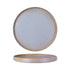 PLATTER ROUND SERVE- 320x30mm AZURE BLUE