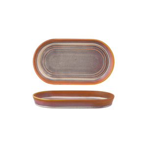 PLATTER OVAL-240x137x27mm TABLKRAFT