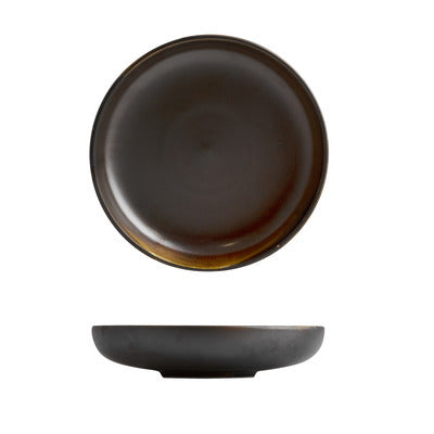 BOWL ROUND SHARE 225mm RUST MODA PORCELAIN