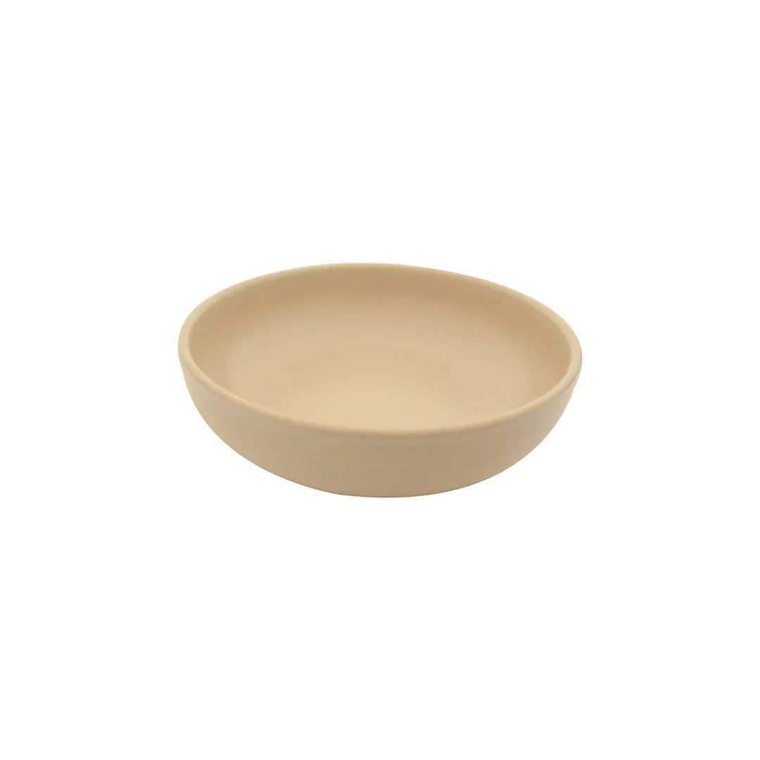 Uno Taupe Round Bowl 160mm