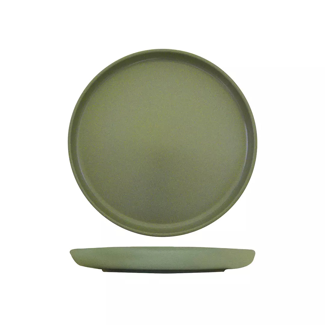 Eclipse Uno Round Plate - 280mm Ø - Green (Box of 6)