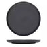 Uno Black Round Walled Plate - 280mm (Box of 6)