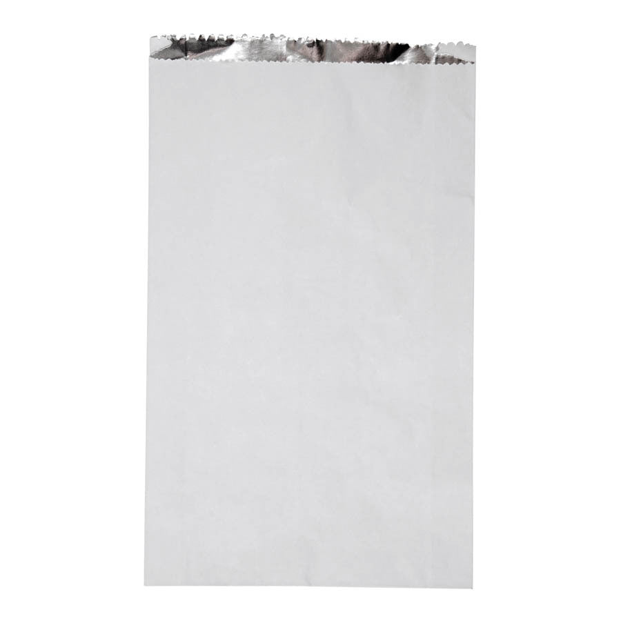 Plain white Jumbo Foil Chicken Bag 250/PACK