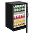 Polar G-Series Back Bar Cooler with Single Solid Hinged Door Black - 850mm