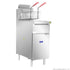 Gas V-PAN fryer LPG 104MJ 400x784X1178mm