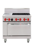 4 x Burner Top with Griddle Plate / Gas Oven 304mm wide griddle plate