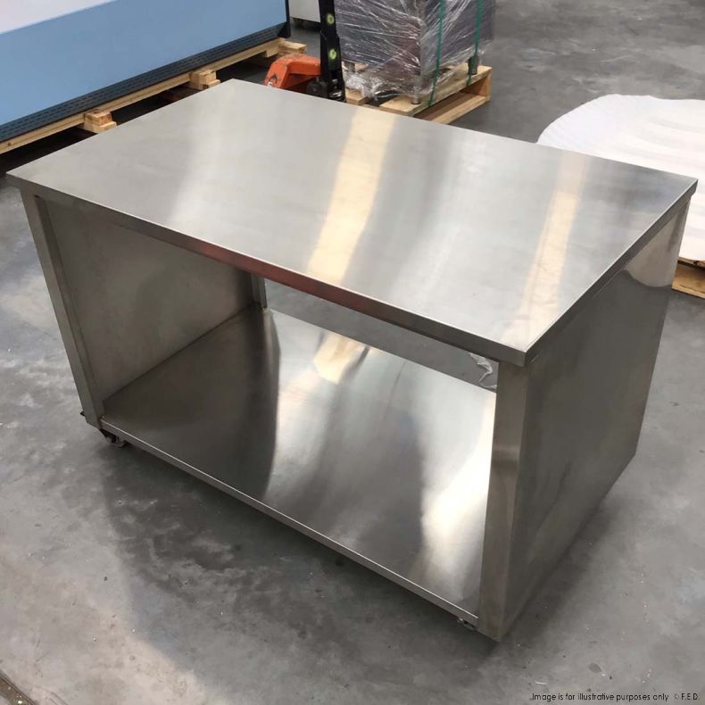 Buy Pass Through Cabinet On Castors 1200x700x800h