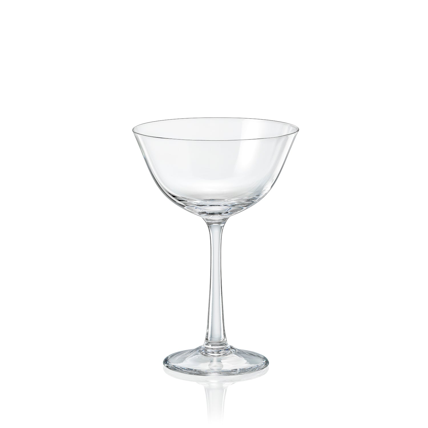 Bohemia Crystal Pralines Champagne Saucer 170ml 4pc set