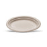 Unbleached Sugarcane Oval Plate Large (50Pack)