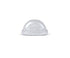 PET Dome Lid for 10oz 12oz Cups w Die Cut Hole