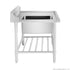 Single Sink Inlet Bench for Dishwasher - Left Handed 1200x700x900mm