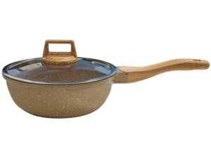 Kiam Die-Casting Straight Fry pan GL 24CM-Induction Bottom