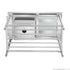 Single Sink Inlet Bench for Dishwasher - Left Handed 1200x700x900mm