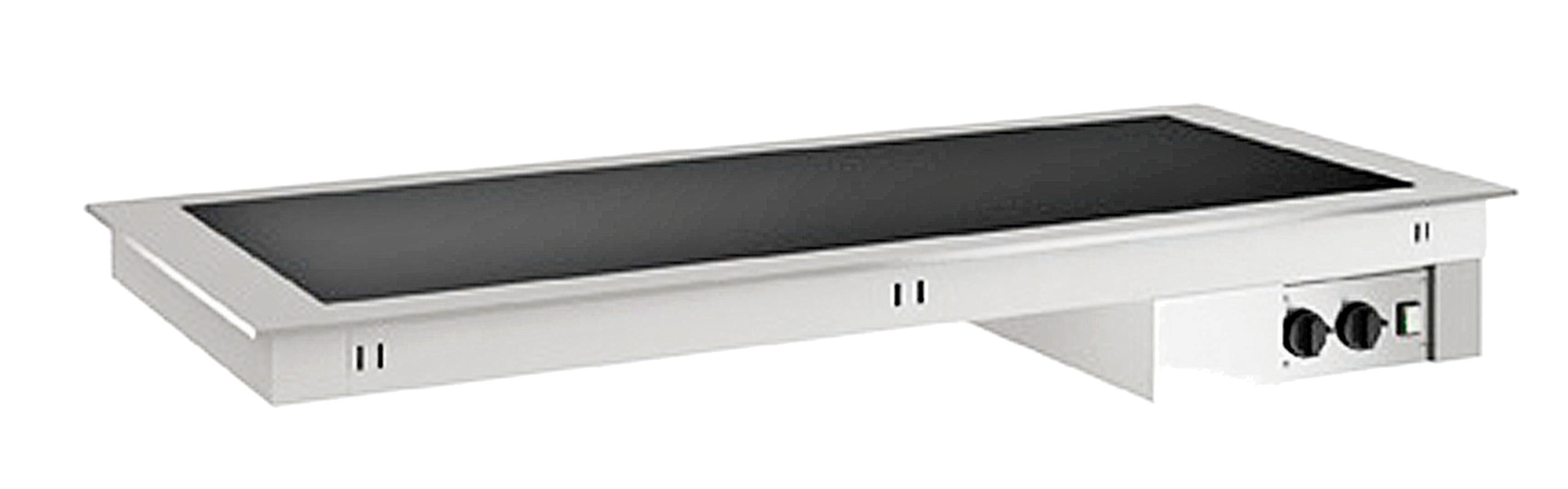 8046400 Emainox Drop-In heated ceramic glass hotplate 800mmLx700mmD