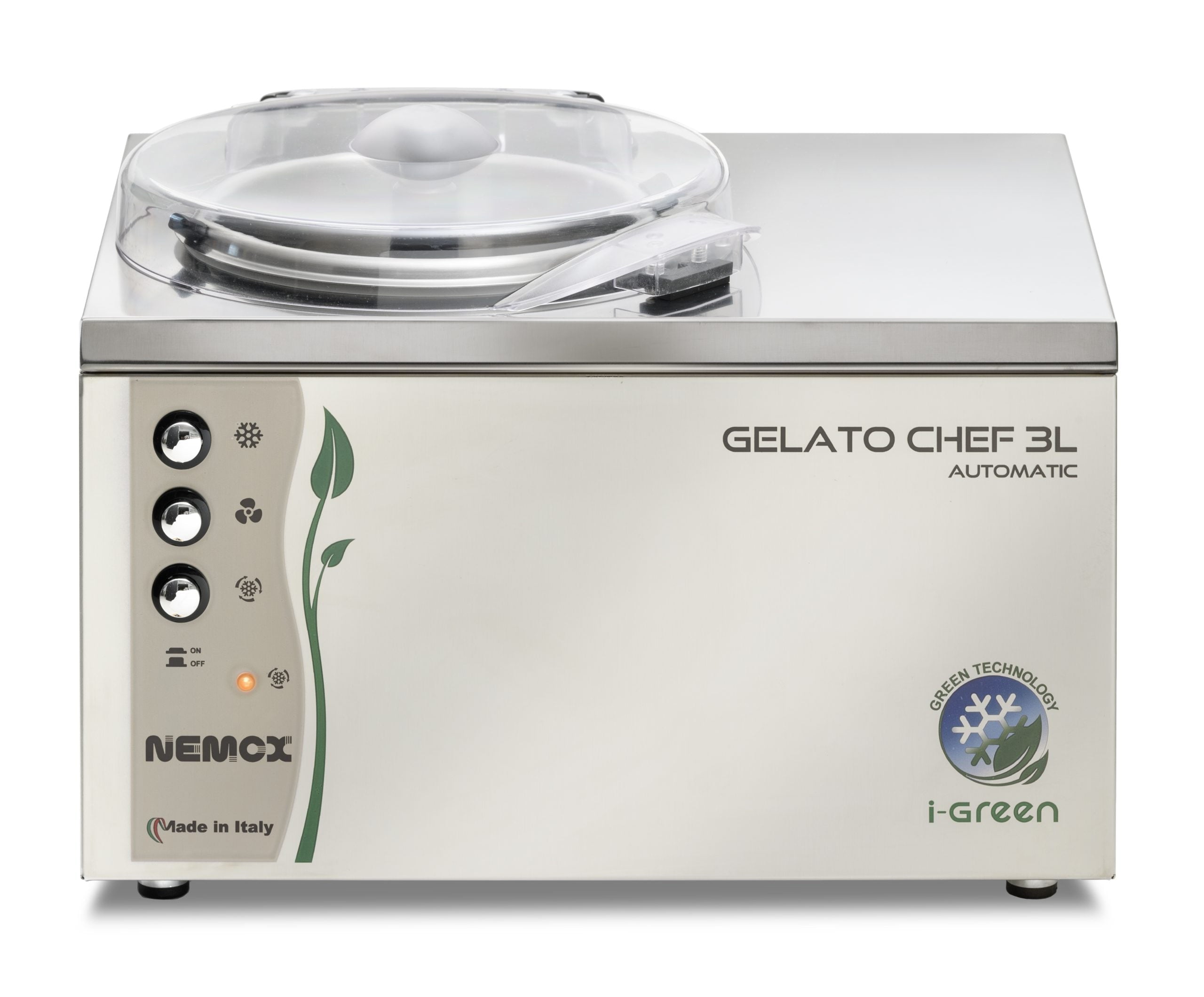 BENCHTOP ICE CREAM MACHINE - 3L AUTO I-GREEN