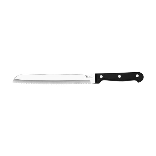 Bread Knife Black Handle 200mm