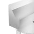 Single Sink Inlet Bench for Dishwasher - Left Handed 1200x700x900mm