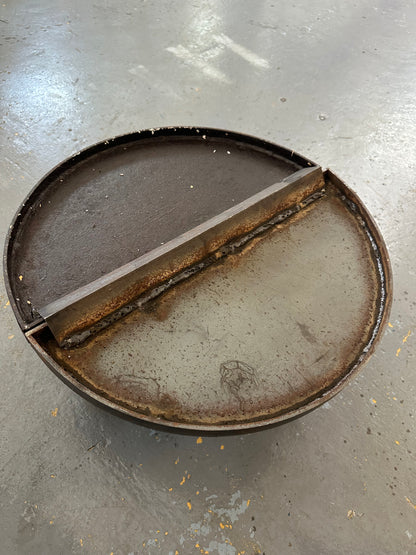 Tandoor metal plate