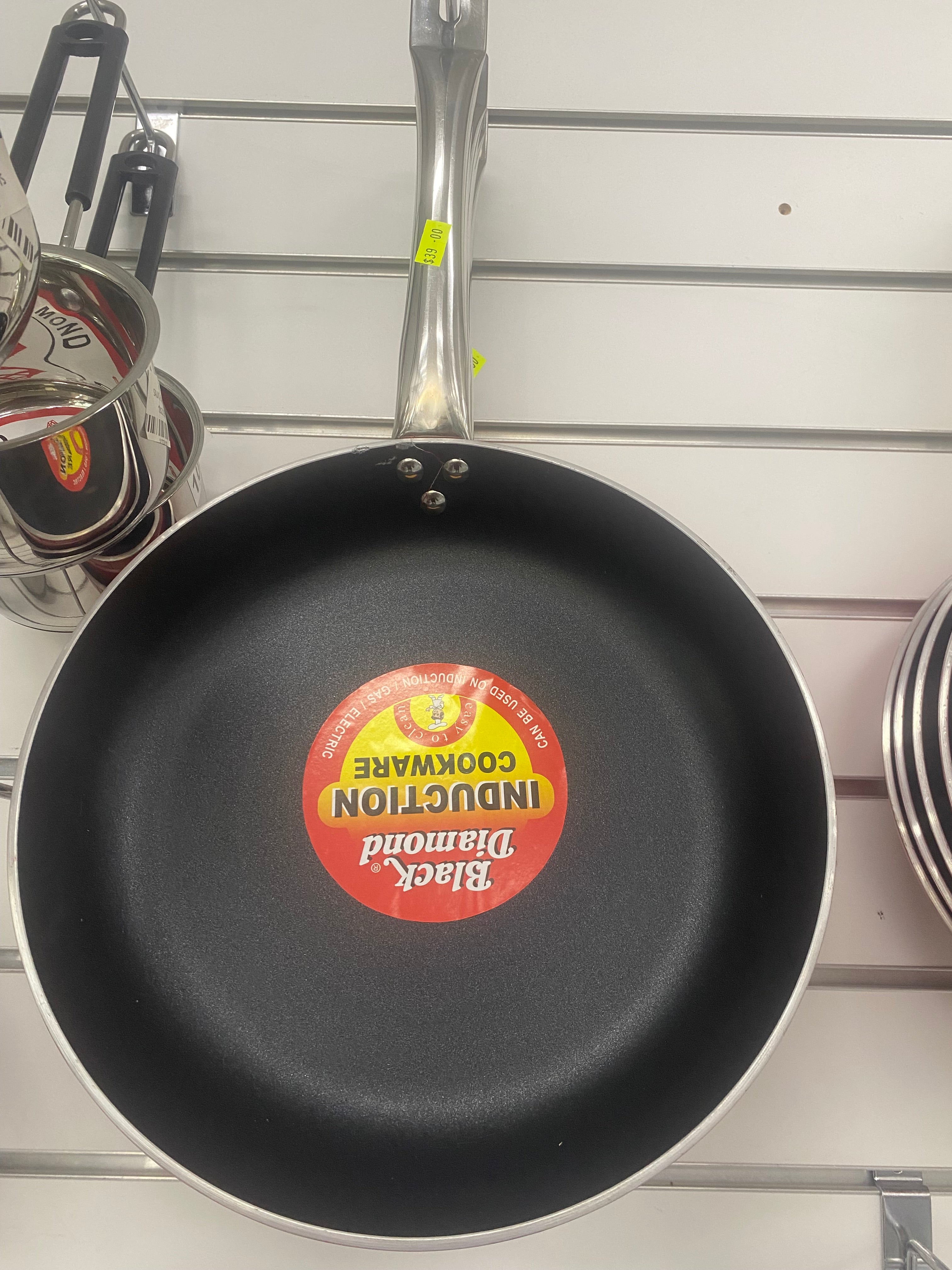 Black Diamond Non-Stick Frying Pan – Induction Cookware 300MM