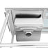 Single Sink Inlet Bench for Dishwasher - Left Handed 1200x700x900mm